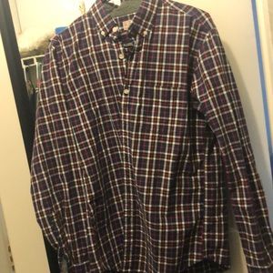 J crew button up